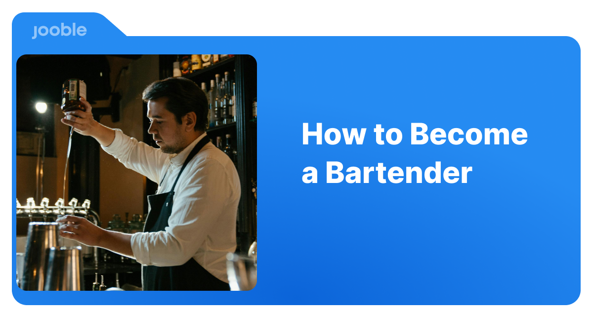 how to become a bartender