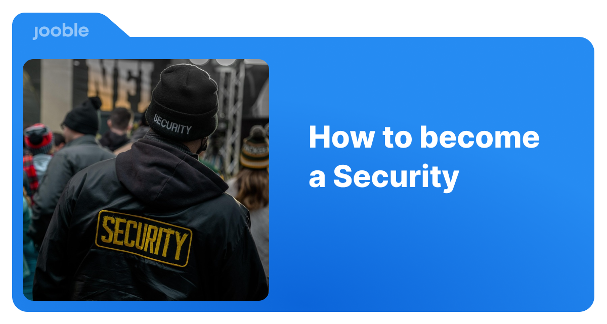 how to become a security