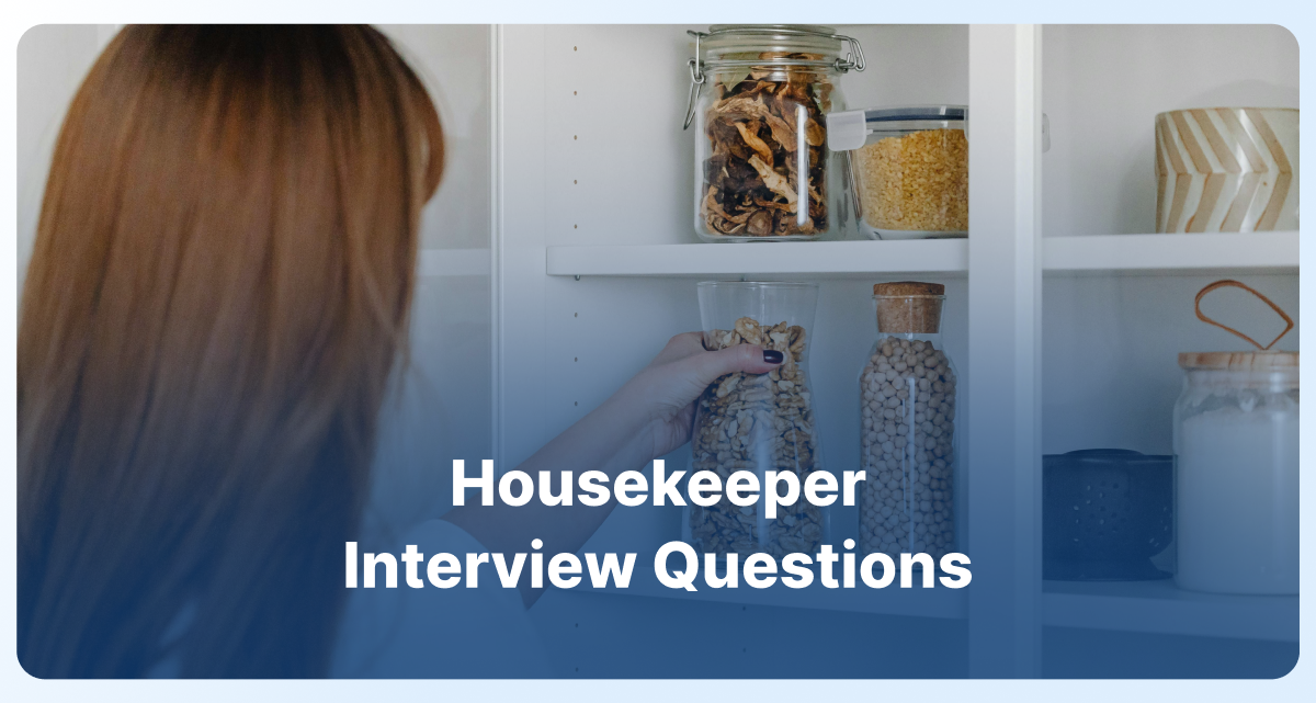 Housekeeper Interview Questions