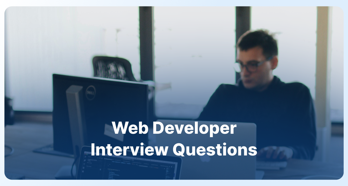 web developer interview questions