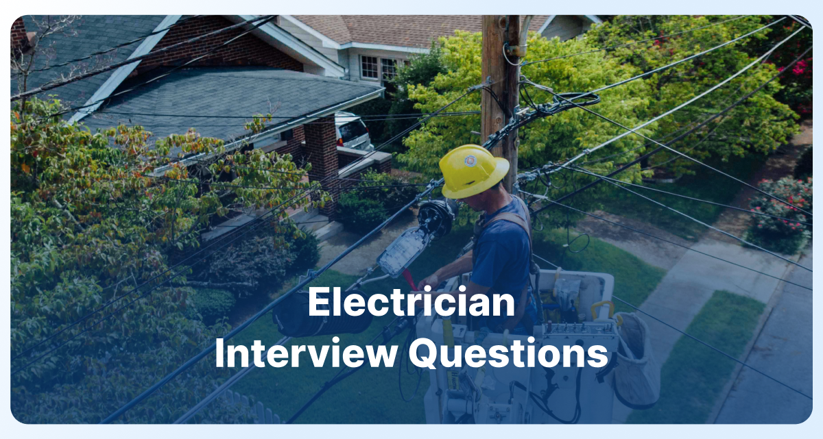 Electrician Interview Questions