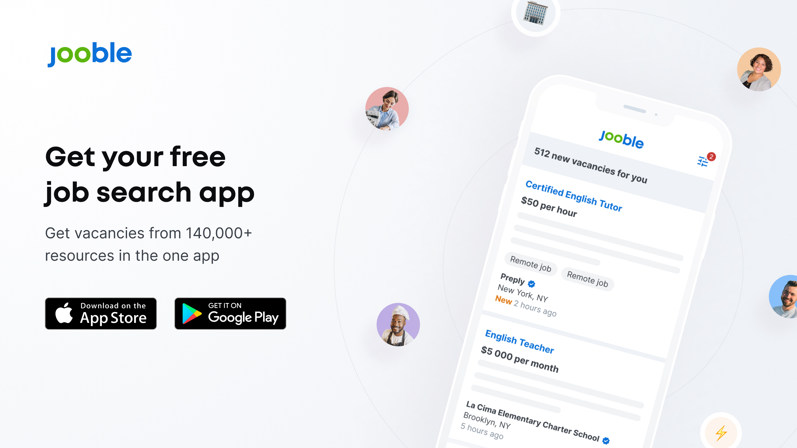 A mobile application for a job search in 69 countries has appeared
