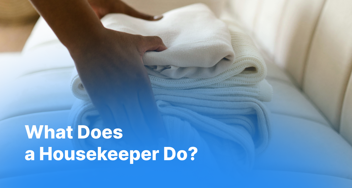 what does a housekeeper do