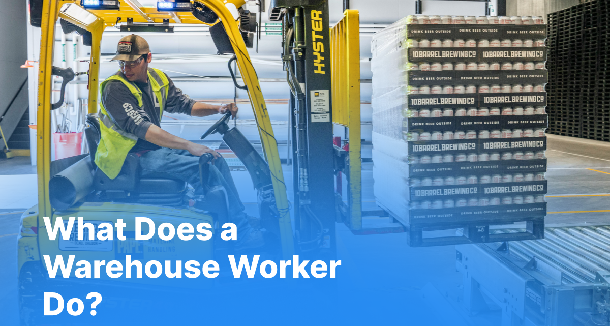 What Does a warehouse worker Do